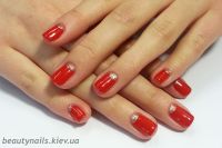 Покрытие шеллак красный с зололотым